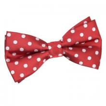 Punainen polka dot solmuke
