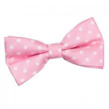 Pinkki polka dot solmuke