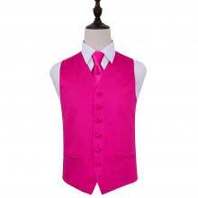 Pink satinväst