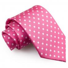 Hot pink polka dot slips