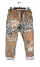 Camel printtihousut