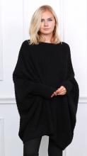 Musta oversize neuletunika