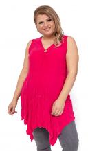 Pink ärmlös tunika